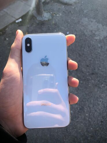 iphone 11 barter: IPhone X, 64 GB, Ağ, Simsiz şarj, Face ID