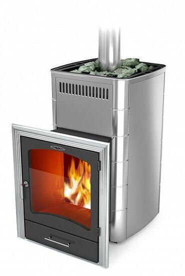 Tikinti işləri: Sauna üçün odun sobası Rusiya TMF firmasının keyfiyyətli məhsullar — 11