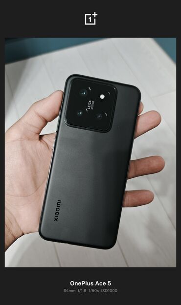 ми 14: Xiaomi, 14, Б/у, 256 ГБ, цвет - Черный, 2 SIM