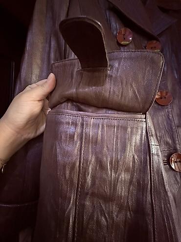 Пальто: Пальто, XL, цвет - Коричневый — 2