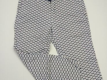 białe bluzki z falbankami zara: Spodnie materiałowe, Zara, L, stan - Dobry
