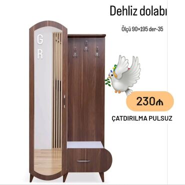 Mebel: Yeni, Düz dolab, Dəhliz dolabı