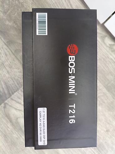 android box: Мультимедийная автомагнитола BOS‑MINI T216 - Экран 11.5", QLED — 2