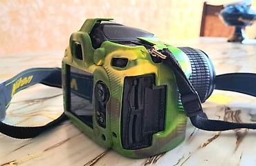 fləş: Nikon D7100 DSLR fotoaparat + obyektiv və fleş+çanta və lart — 4