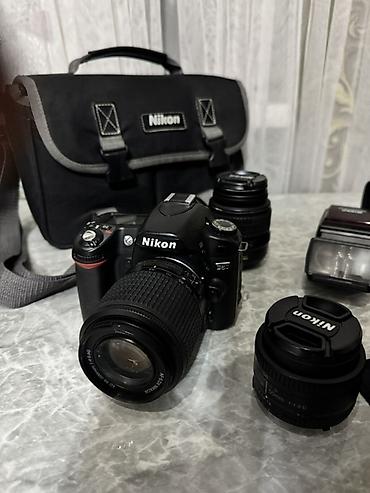 Фотоаппараты: Зеркальный фотоаппарат Nikon с комплектом оптики и аксессуаров — 7