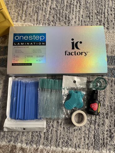 помощник для салона красоты: Продаю набор для ламинирования IC factory OneStep( использовала 2 раза