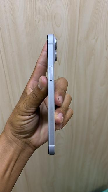 teyes бишкек: IPhone 15 Plus, Колдонулган, 128 ГБ, Ак, Коргоочу айнек, Каптама, 85 % — 6