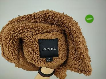biale futro: Monki, Płaszcz damski, rozmiar XS — 5