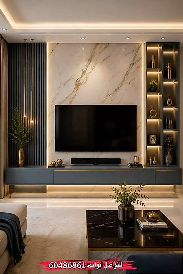 comfort mebel: Yeni, Düz TV altlığı, Polkalı — 5