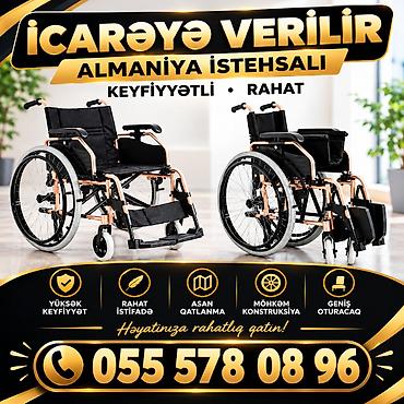 İcarəyə verilir: Almaniya istehsalı əlil arabası - Keyfiyyətli və