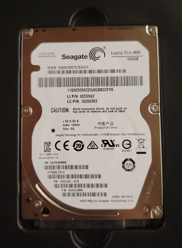 yaddaş diski: Daxili SSD disk Seagate, 512 GB, 2.5", İşlənmiş lalafo.az -da yaddaş diski: Daxili SSD disk Seagate, 512 GB, 2.5", İşlənmiş