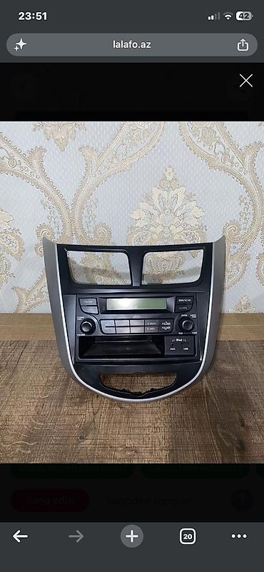 Avtoelektronika: İdeal vəziyyətdə Accent manitoru . Arginal OEM • Usb flaskart Aux — 1