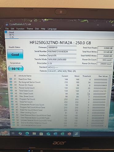 Acer: Acer 15,6inc/IntelQuadCore/256GbSSD/8GbRam/Bat4h/Povoljno Prodajem — 11