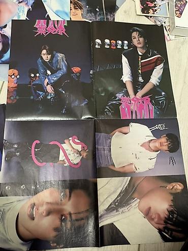 Şəkillər, tablolar: K-pop temalı poster dəsti - Çoxsəhifəli, iri formatlı posterlər — 13