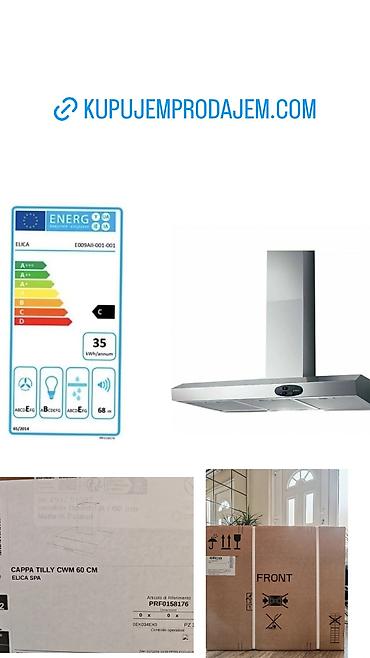 kible za led: ELICA TILLY CWM 60 cm Prodajem potpuno nov aspirator, marke Elica — 1