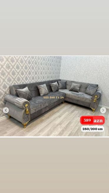 Divan və masa dəstləri: Künc divan, Yeni, Pulsuz çatdırılma