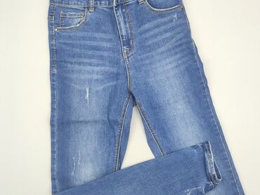 wide leg blue jeans: Reserved, S, стан - Дуже гарний