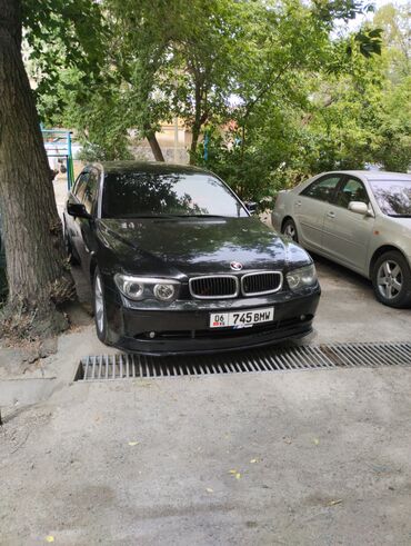 bmw 740: Продается BMW 745Li в черном цвете. Автомобиль имеет двигатель V8
