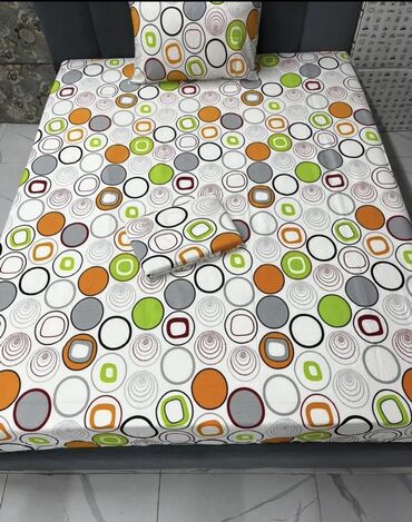 Комплекты постельного белья: Постельное бельё 100% хлопок, постельное бельё, наш адрес Боконбаево — 27