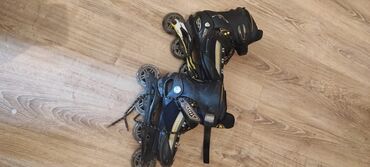 Roliklər: Dörd təkərli, qara rəngli uniseks roliklər. Hər rolikdə dörd təkər -da lalafo.az — 2 Roliklər: Dörd təkərli, qara rəngli uniseks roliklər. Hər rolikdə dörd təkər — 2