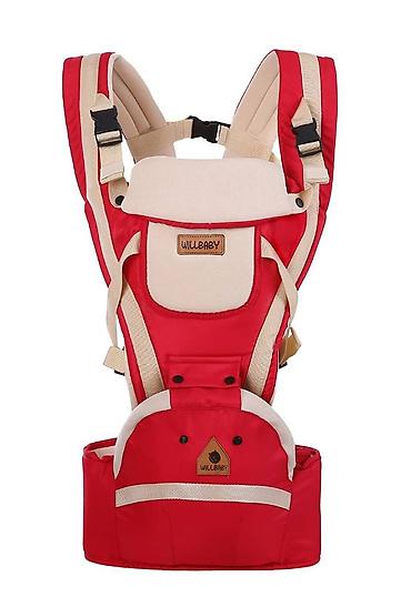 Uşaqlar üçün digər mallar: Babygo Premium Willbaby Uşaq Daşıyıcısı (Qırmızı) Hazırda Stockdadır — 2