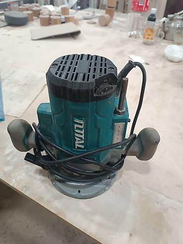 TOTAL üstdən dalğıclı frez (wood router) - Güclü elektrikli frez