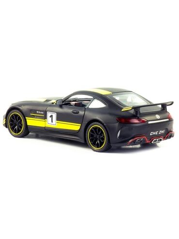 Игрушки: Детская инерционная металлическая машинка Мердес с открывающимися — 11