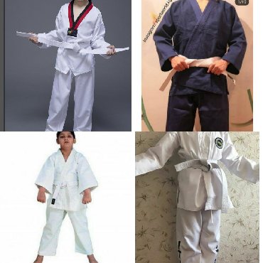 Спортивная форма: Кимоно Кемано Кимоно Кимано шлема в наличии на каратэ таэквондо — 3