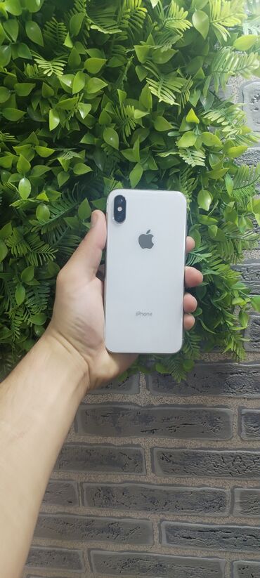 i̇phon: IPhone X, 64 GB, White Titanium