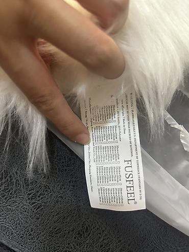 Текстиль: FUSFEEL süni tüklü yuvarlaq aksesuar Metro içi çatdirilma — 3