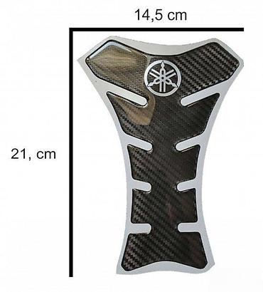 auto otpad vrbas: YAMAHA CARBON - tank pad - 745 📌 Opis: Samolepljivi protektor za — 1