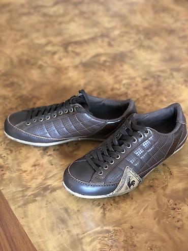koja kurtqa: Le Coq Sportif kişi krossovkaları Fransa brendi cox az geynilmis — 2