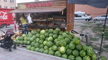 Коммерческая недвижимость: Павильон на колесах для бизнеса Можно продавать фрукты-овощи