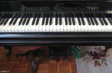 Muzički instrumenti: Polukoncertni klavir, Erste Produktiv Genossenschaft, bečka mehanika