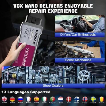 Alati za automobile: VXDIAG VCX NANO NX200 – profesionalni dijagnostički interfejs za — 6