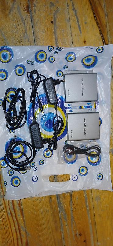 uzadıcılar: 60M KVM Extender dəsti Məhsul: uzaqdan klaviatura, siçan və monitoru — 2