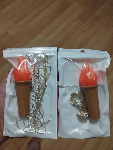 mis caydan: Məhsul: LED alov effekti ilə dekorativ məşəl lampası (paketdə) — 1
