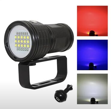 Led çilçıraqlar: Su alti dalis ucun fener yeni kimi