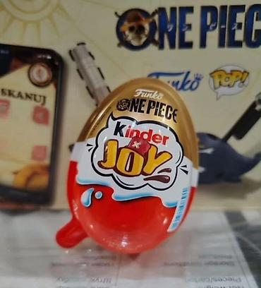 майнкрафт киндер: Kinder Joy x One Piece — лимитированная серия - Яйцо Kinder Joy с — 1