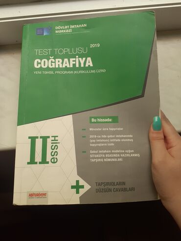 riyaziyyat toplu 2ci hisse pdf: Coğrafiya toplu 2ci hissə 3 azn