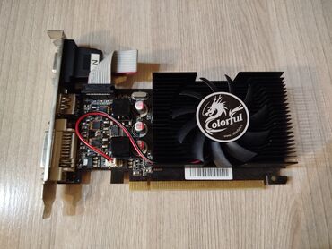 видеокарты vga: Видео карта, Колдонулган, Palit, GeForce GT, 2 ГБ, ПК үчүн