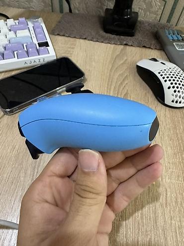Видеоигры и приставки: Məhsul: Sony PlayStation 5 DualSense simsiz oyun pultu – açıq mavi — 4
