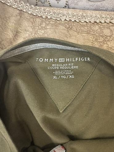 futbolkalar: Futbolka, Tommy Hilfiger, XL, rəng - Yaşıl — 3