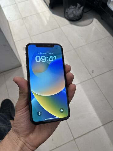 сколько стоит iphone 10: IPhone X, 64 GB, Space Gray, Zəmanət, Simsiz şarj, Face ID