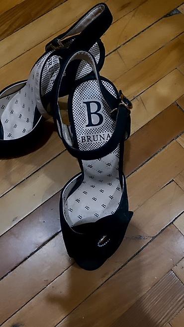 liquid brun: Tuflilər, Ölçü: 35.5, rəng - Qara, İşlənmiş — 2