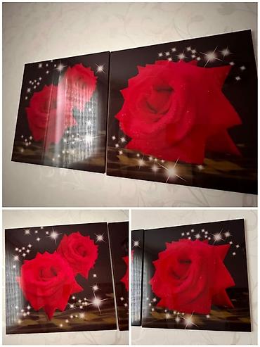 Другой декор и предметы интерьера: Susədən 3D səkil iki ədədolcu biri 50×50,yanyana asanda 50×1m.Qiymət — 1