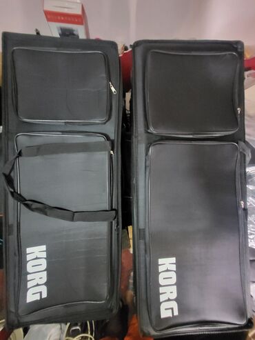 Futlyarlar, çexollar: Korg klaviatura daşımaq üçün nəzərdə tutulmuş bu qara rəngli çanta — 11