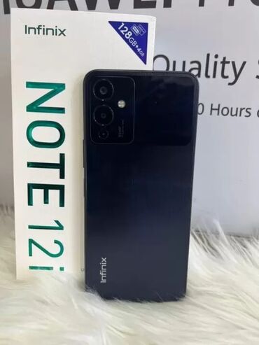 telefon işlənmiş: Infinix Note 12i, 128 GB, rəng - Qara