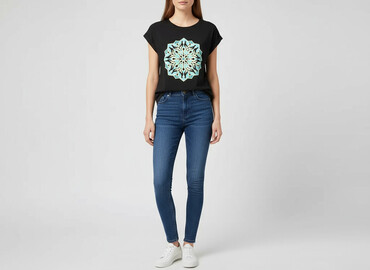 reserved oversize t shirty: Reserved, Жіноча блуза, розмір M