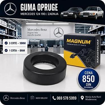 Sistem upravljanja i oslanjanja: GUMA OPRUGE MERCEDES 124 190 | Guma opruge mercedes 124 190 su nove — 4